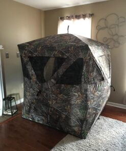 Ameristep Care Taker Kick Out Pop-Up Ground Blind, Premium Hunting Blind Realtree Edge 29 7131J6nIO5L