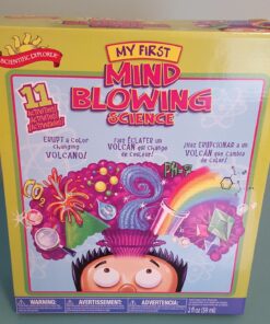 Scientific Explorer My First Mind Blowing Science Experiment Kit, 11 Mind Blowing Science Activities and Experiments (Ages 6+) 36 7131q3kyGRL