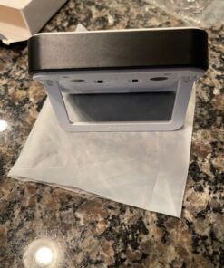 Digital Kitchen Timer Magnetic Loud Alarm, Large LCD Screen Silent/Beeping Multi-Function for Teachers Classroom Kids, Black 20 7132Dne52ML