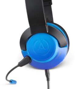 PowerA Fusion Wired Stereo Gaming Headset with Mic for PlayStation 4, Xbox One, X, Xbox One S, Xbox 360, Nintendo Switch, PC, Mac, VR, Android, and iOS - Sapphire Fade - Xbox 360; Xbox 9 71331Nhy18L