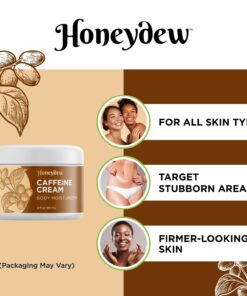 Concealing Caffeine Cream for Cellulite Reduction - Ultra Moisturizing Cellulite Cream for Thighs Butt and Belly with Rich Shea and Cocoa Butter - Light Scented Vegan Firming Body Lotion for Women 19 7133I9L9ESL