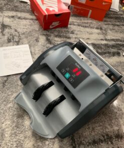 KOLIBRI Money Counter Machine with Advanced Counterfeit Detection & LCD Display | 1,500 Bills per Minute Cash Counter | Add and Batch Modes | 3-year Warranty, 24/7 US Customer Support (2024 Model) 34 7133YCMIWL 2