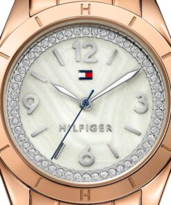 Tommy Hilfiger Women's 1781553 Casual Sport Analog Display Quartz Rose Gold Watch 6 7133aLjb 2L