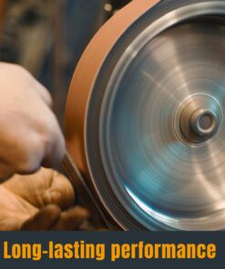 POWERTEC 3 x 21 Inch Sanding Belts, 100 Grit Aluminum Oxide Belt Sander Sanding Belt for Portable Belt Sander, Wood & Paint Sanding, Metal Polishing, 10PK (110440) 3''x21'',100 Grit, AO 11 71346ve2YpL