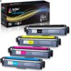 Arthur Imaging Compatible Toner Cartridge Replacement for Brother TN221 TN225 (Black, Cyan, Yellow, Magenta, 4-Pack) 2 7134GswvNTL