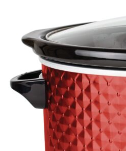 Alternative view of Brentwood Select Slow Cooker, 7 Quart, Red
