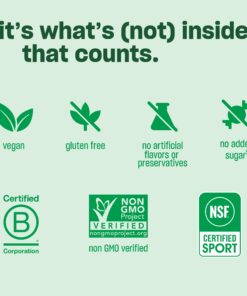 Vega Sport Premium Vegan Protein Powder, Berry - 30g Plant Based Protein, 5g BCAAs, Low Carb, Keto, Dairy Free, Gluten Free, Non GMO, Pea Protein for Women & Men, 1.8 lbs (Packaging May Vary) 19 Servings (Pack of 1) 21 7135uUCgkuL