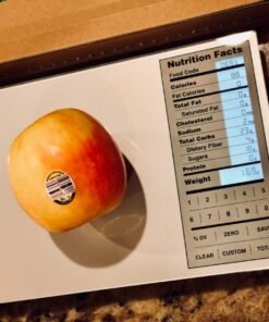 Greater Goods Nutrition Scale, Food Grade Glass, Calorie Counting Scale, Meal Prep Scale, and Weight Loss Scale, Designed in St. Louis, Silver 43 7135ur2CkL