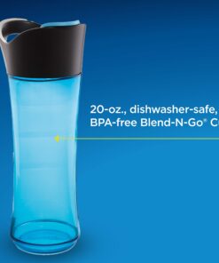 Oster BLSTPB-WBL My Blend 250-Watt Blender with Travel Sport Bottle, Light Powder Blue 32 71360A2XEkL