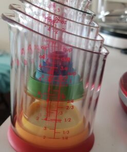 OXO Good Grips 7-Piece Nesting Measuring Beaker Set 39 71362bAW52L