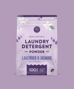 Woolzies 100% Natural Laundry Powder Detergent Soap Scented with Pure Essential Oils Extra Strength Biodegradable Formula, Safe for Sensitive Skin 100 Loads Lavender 3 7136MgJ1pbS