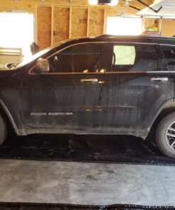 AutoFloorGuard AFG7918 MidSize Heavy Duty Garage Floor Mat for Under Car for Rain, Ice, and Mud with Stay-Put Corner and Telescoping Squeegee Mid-Size 41 7136uvuLpL