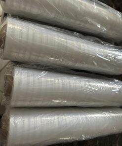 Stretch Film, RAZCC Stretch Wrap Industrial Strength, Shrink Wrap for Pallet Wrap, Heavy Duty Clear Plastic Wrap with Handles, Moving Wrapping Plastic Roll, 15" x 1000 Ft Per Roll, 60 Gauge, 4 Pack 4 Rolls 29 7137CYzKAOL