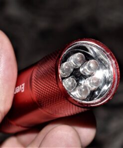 EverBrite 18-Pack Mini LED Flashlight Set - Portable Flashlights Ideal for Hurricane Supplies Camping, Night Reading, Cycling, BBQ, Party, Backpacking - Includes Lanyard & 54 x AAA Batteries 48 7137JKjt TL