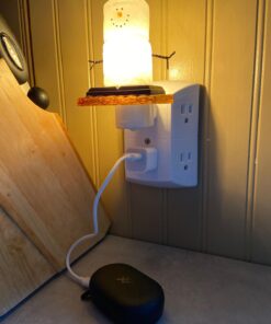 GE 6-Outlet Extender, Grounded Wall Tap, Adapter Spaced Outlets, 3-Prong, Multiple Plug, Quick and Easy Install, Cruise Essentials, UL Listed, White, 50759 1 Pack Standard Power Strip 39 7137KR1nvgL