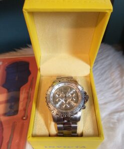 Invicta Men's Specialty Quartz Watch with Stainless Steel Band 45mm Silver 36 7137V1xOFdL