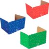 Really Good Stuff Standard Privacy Shields Set of 12, Blue, Red & Green in Matte. Enhance Focus and Create a Distraction-Free Learning Environment, Durable and Easy to Store Perfect for Classroom 8 71381tV6DeL