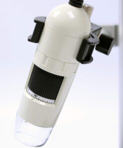 Dino Lite USB Hanheld Digital Microscope, 10x-220x Magnification 0.3MP/1.3MP/5.0MP True Resolution, Windows/Mac/iOS/Android Software Included, Supports PC, Tablet, Mobile Devices 31 7138NJOS9L