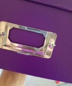 Pioneer B-1 Photo / Video Storage Box - Holds over 1,100 Photos up to 4x6" or 10 VHS Videos, Solid Color: Bright Purple. 15 7138yyhiSpL