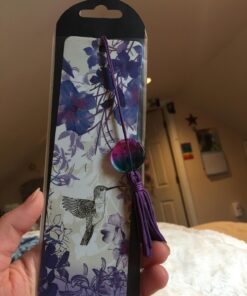 Hummingbird Plastic Beaded Bookmark 23 7139FawzNTL
