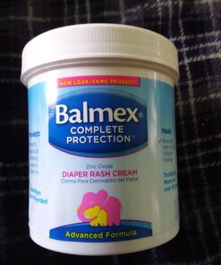 Balmex Complete Protection Daily Baby Diaper Rash Cream, Clinically Proven To Reduce Redness in Just One Use*, with Zinc Oxide + Botanicals, Pediatrician-Recommended & Dermatologist Tested, 16oz 1 Pound (Pack of 1) 37 7139ZLkPbL