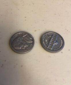 LEARNING ADVANTAGE-7522 Play Nickels - Set of 100 Plastic Coins - Designed and Sized Like Real US Currency - Teach Money Math With This Pretend Play Resource 15 713AT1IzYYL