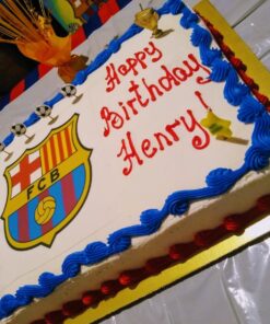 FC Barcelona Edible Cake Topper- 1/4 Sheet 21 713B1gKsKVL