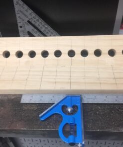 Empire Level E250 12-Inch Heavy Duty Professional Combination Square w/Etched Stainless Steel Blade and True BlueR Vial 10 713B5ZXKCNL