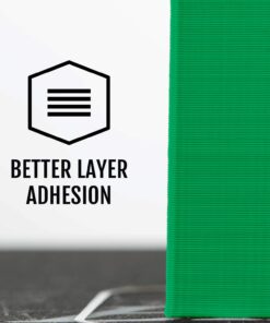 HATCHBOX ABS 3D Printer Filament, Dimensional Accuracy +/- 0.3 mm, 1 kg Spool, 1.75 mm, Green 17 713BNzx5T8L 1