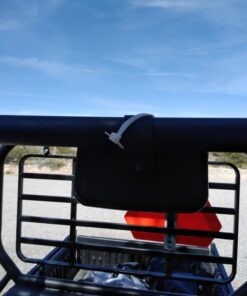 Rear View Mirror UTV Accessories - Mirrors Best for Wide Angle Center or Side-by-Side Off Road Clear-View - High Impact ABS Housing & Universal Roll Cage Bar Mounts with Shatter-Proof Tempered Glass Center Rear View 35 713BP4iZ1L 2