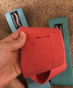 Victorem Resistance Hip Booty Bands Set - Fabric Bands for Glutes and Legs Exercise - with Digital Workout Guide Sky Blue, Pink, Mint 29 713BwDnBT3L