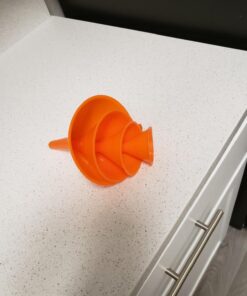 RAM-PRO 4-Piece All Purpose Wide-Mouth Bright Orange Plastic Funnel Set for Quick and Clean Transferring Liquids, Dry Goods, Between Pitchers, Bottles, Cans and Containers 21 713DAiQxSOL