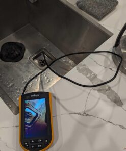 Borescope Endoscope Dual Lens 8mm 3FT Tube, IP67 Waterproof Snake Camera Industrial Inspection Camera UNIOJO, 1080P 4.3'' Screen, with 32G Card and 6 LED Lights, for Pipe Sewer Drain Inspection 4.30'' LCD Screen 19 713DBO21FsL