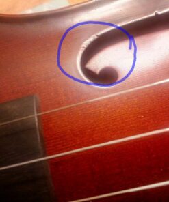 Bunnel Premier Violin Clearance Outfit 4/4 Full Size - Carrying Case and Accessories Included - Solid Maple Wood and Ebony Fittings By Kennedy Violins 4/4 (Full) 39 713EAi 4d1L