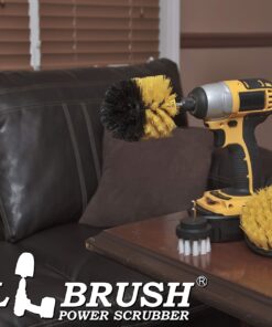 Drillbrush Drill Brush Scrub Brush Drill Attachment Kit - Drill Powered Cleaning Brush Attachments - Time Saving Cleaning Kit – Our Drill Brush Attachment kit is Great for Cleaning Tile and Grout Multicolor 30 713G3VnPl8L