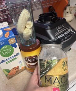 Zen Spirit Maca Root Powder Organic - Peruvian Root Premium Grade Superfood (Raw) - USDA & Vegan Certified - 1 Bag (8oz) - Perfect for Breakfast, Smoothies, Baking & Ice Cream. 37 713HTox8VDL