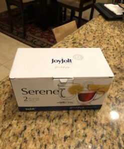 JoyJolt Serene Double Walled Insulated Glasses Coffee Mug (Set of 2) 7.4 Ounces 7.4 Oz 26 713Hm2go2YL