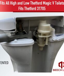 Alternative view of 31705 Toilet Water Module Assembly by Beech Lane for Thetford Magic V Toilets, Patented Leak Resistant Design, Improved Valve Lifespan, Designed In USA For High Performance (Natural) Natural