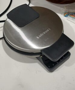 Cuisinart WMR-CAP2 Round Classic Waffle Maker, Brushed Stainless,Silver 53 713I2F3oaL
