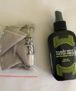 Ernie Ball Instrument Polish with Microfiber Polish Cloth (P04222) Polish w/ Cloth 20 713IRHehhUL