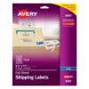 Avery Matte Frosted Clear Full Sheet Labels for Inkjet Printers, 8.5" x 11", 25 Labels (8665) 1 Pack 6 713JenEPAUL