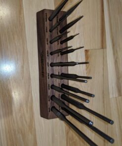 TEKTON Punch Set with Walnut Block (18-Piece) | 66564 Gunsmith Punch Set 42 713Jqg2geDL