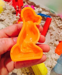 USA Toyz Sand Molds Beach Toys for Kids - 23pk Sand Castle Building Kit Sandbox Toys for Toddlers, Compatible with Molding Clay or Play Sand, Beach Sand Water Toys Indoor Outdoor Sensory Toys for Kids 23pk Sand Molds 32 713KPr9S8sL