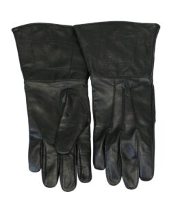 Historical Emporium Men's Victorian Driving/Cosplay Leather Gauntlets Small Black 6 713KYrpqAXL