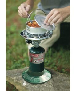 Coleman Bottletop Propane Camping Stove, Portable 1-Burner Adjustable Stove with Wind Baffles, Pressure Regulator, and 10,000 BTUs of Power; Great for Camping, Hiking, Backpacking, & More 24 713L2s71QNL