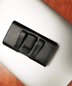 Agoz Jitterbug Smart Case 6" x 3.1" x 0.7" inch, Leather Cell Phone Pouch for Jitterbug SMART2, Lively Jitterbug SMART3, Jitterbug Smart Seniors Smartphone, Phone Holster with Belt Clip & Belt Loops 13 713LDTiLEOL