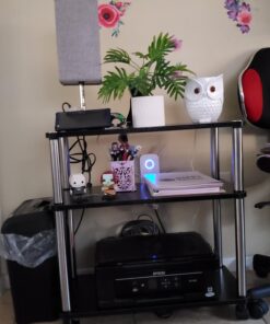 Convenience Concepts Designs2Go Office Caddy, Black 60 713LIcWSJL