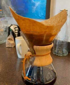 Chemex Pour-Over Glass Coffeemaker - Classic Series - 6-Cup - Exclusive Packaging 28 713LbFKpN7L