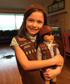 Emily Rose 18-inch Doll Clothes Modern 4-Piece Girl Scout Brownie-Inspired Uniform | Gift Boxed! | Compatible with 18" American Girl Dolls 28 713MUhulGxL