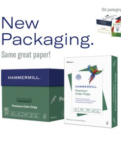 Hammermill Printer Paper, Premium Color 28 lb Copy Paper, 8.5 x 11 - 5 Ream (2,500 Sheets) - 100 Bright, Made in the USA, 102450C Letter (8.5x11) 5 Ream | 2500 Sheets 20 713Mpml8CgL